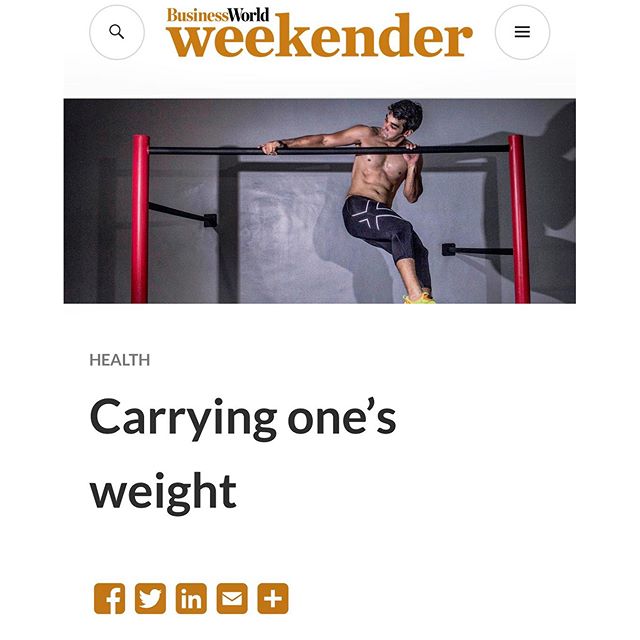 Thank you Business World for featuring our Sparta Calisthenics Academy!!!! 🏻 Read up on it on :http://www.weekender.bworldonline.com/2016/03/11/carrying-ones-weight/#thisisspartaph #spartanresolution #spartanattitude #calisthenics #fitness #bodyweight #abs #strength #kalos #sthenos