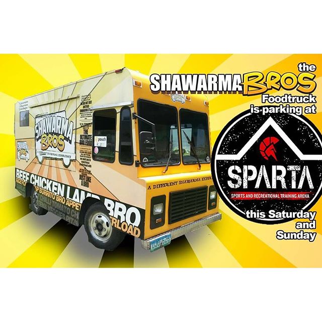 Food Truck @shawarmabros will be in Sparta this weekend!!! Get a good workout in and an awesome meal right after🏻 Schedule:Sat 12pm-10pm Sun 10am-10pm Spread the word!!! 🤓🏽🏻 #thisisspartaph #shawarmabros #foodie #foodtruck