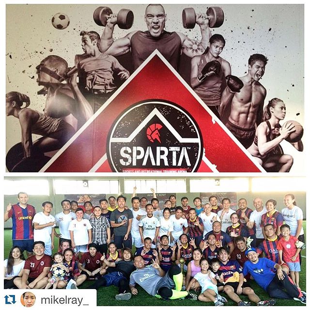They said "exhaustion is achievement." We believe these Spartans know how to get a solid workout in the Arena. 🏻 With the right #spartanattitude, these men and women are destined for #spartanglory !!!!! Awooooo!!!! #thisisspartaph #spartanresolution #football #fifa #fitness #warriors #proud