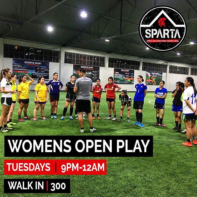FOR ALL WOMEN THAT JUST WANA HAVE FUN !!! We welcome all skill levels 😎🏻️ TAG ALL FEMALE FRIENDS !!! #womensopenplay #thisisspartaph #spartanattitude #fitness #spartanstrong #spartanresolution