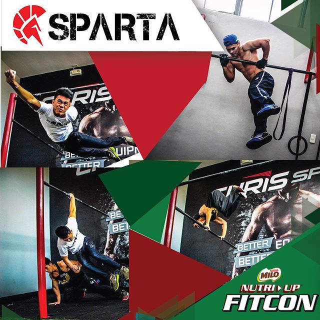 For today only, get 10% off any group class that we offer at the Sparta Calisthenics Academy PLUS a FREE Sparta Lanyard if you do😎 All sign ups are happening now at the @milophilippines #fitcon in Globe circuit.See you here!!! ️🏻😎 #nutriupyourgame #miloph #fitness #thisisspartaph #spartanattitude #spartanresolution