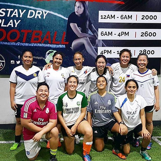 @hiraya.fc has serious training for an upcoming tournament. ️🤗#strongwomen #football #fifa #indoorfootball
