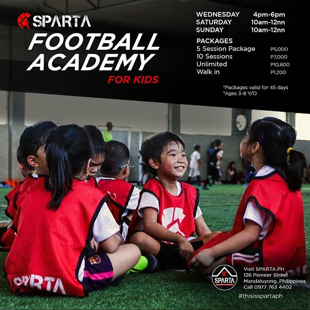 football academy for kids flyer - 2019 Nov
